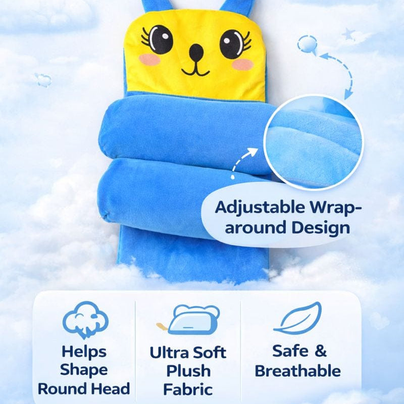 Baby Head Shaping Pillow With Safety Helmet